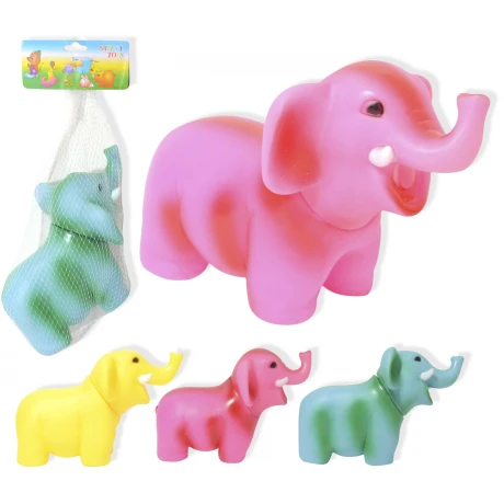 ELEFANTE DE GOMA CON CHIFLE 7863 ELEFANTE DE GOMA CON CHIFLE 7863