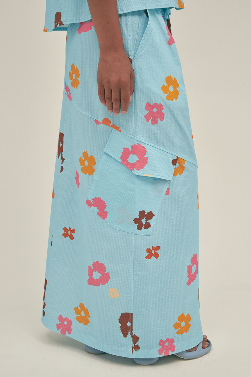 AMELIE SKIRT Poppy Sky