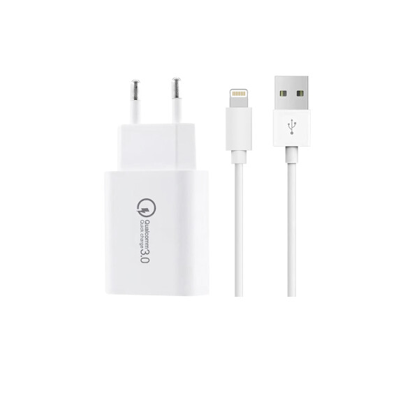 Cargador de pared Unicell con cable lightning Cargador De Pared Unicell Con Cable Lightning