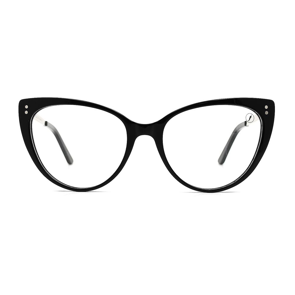 Lentes 2 En 1 Polarizada P1 Sazonal Maes Cat Negro/Negro