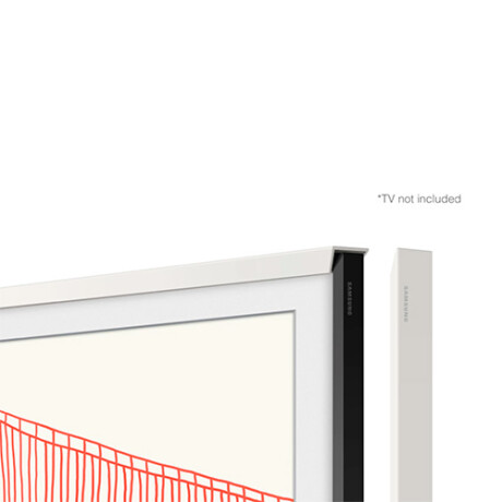 Marco Intercambiable para Tv The Frame Samsung BLANCO