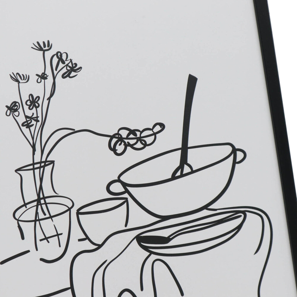 CUADRO SPAGHETTI I, 40 BLANCO PAPEL WI242005A