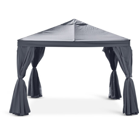 Gazebo NORDMARKA 3x3x2,78 m gris Gris