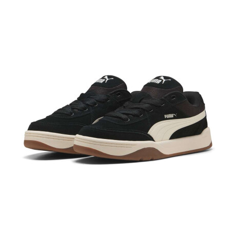 Championes Park Lifestyle Sk8 Gamuza de Hombre Negro