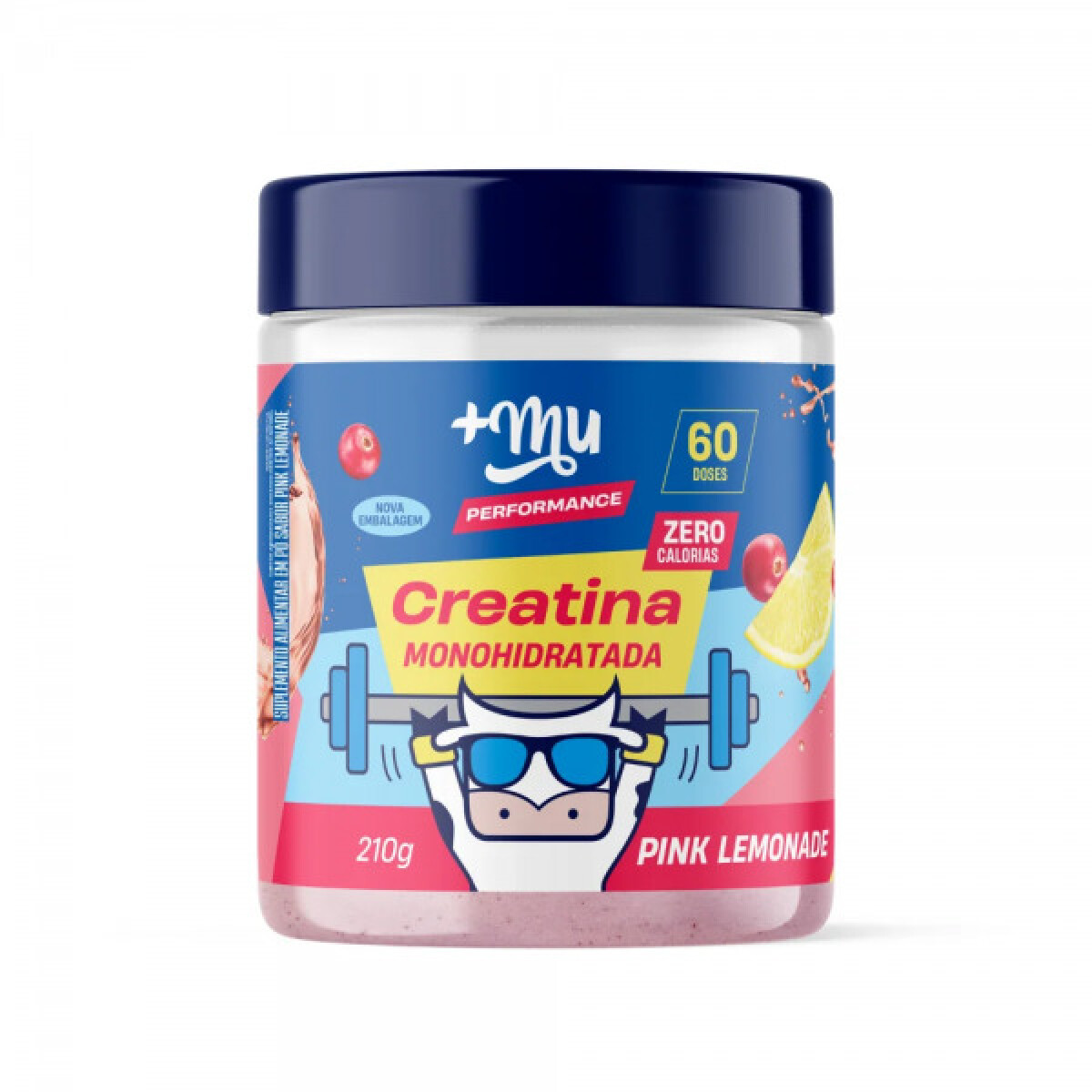 MAIS MU PERFOR CREATINA PINKLEMONAD 210G 