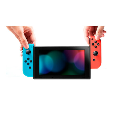 Nintendo - Consola Switch - Controles Joy-con. Control Parental. Compatible con Amiibo. 001