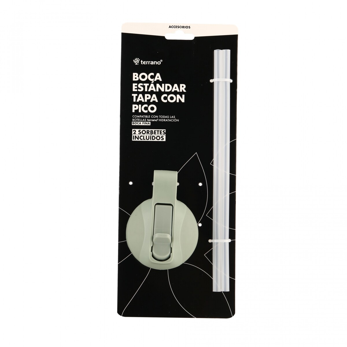 TAPA REPUESTO TERRANO HIDRATACIÓN 550/350ML - VERDE OLIVA 