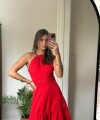 Vestido Amanda rojo