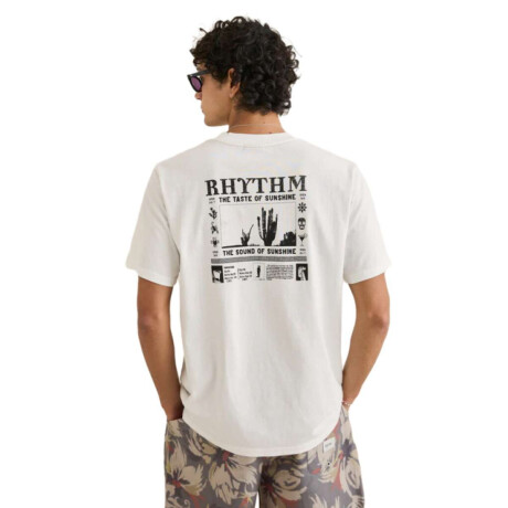 Remera Rhythm Cactus Vintage Blanco
