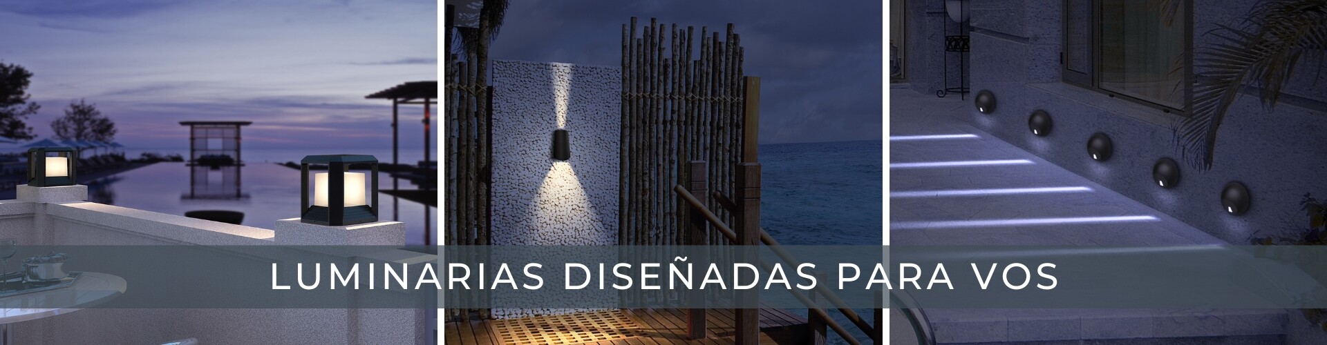 Luminarias con diseño, proyectos lumínicos