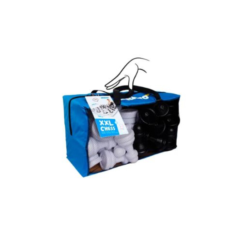 Juego de ajedrez XXL con bolso Alldoro Juego De Ajedrez Xxl Con Bolso Alldoro