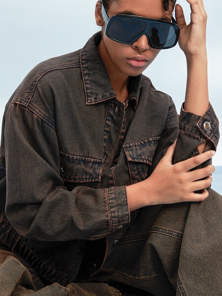 CAMPERA PUNTA MARRON