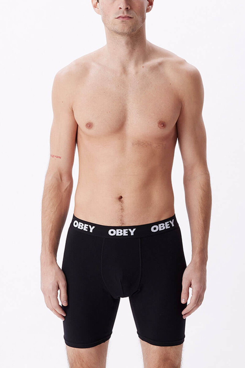 ESTABLISHED WORK 2 PACK BOXERS Negro