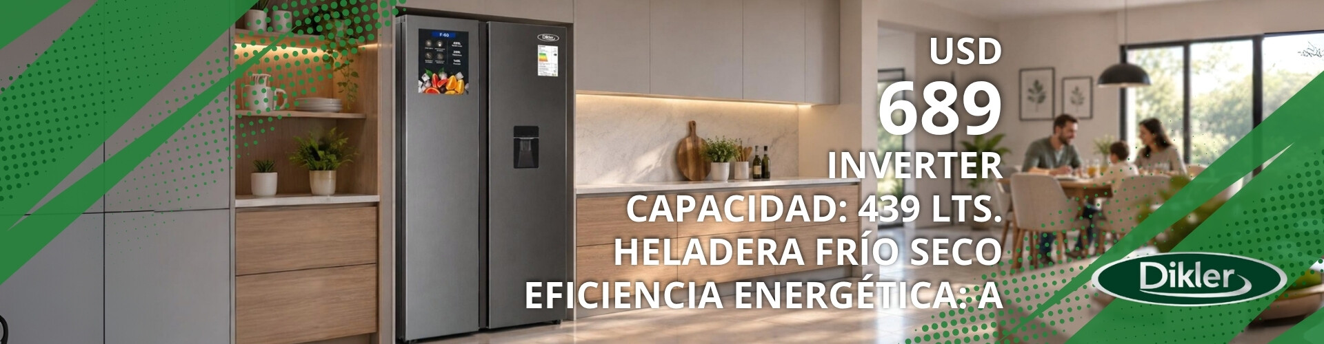 Heladera Dikler F-60