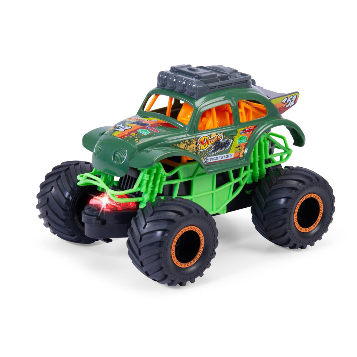 Auto monstruo Volkswagen Luz y sonido Dune Bug Dickie Toys 