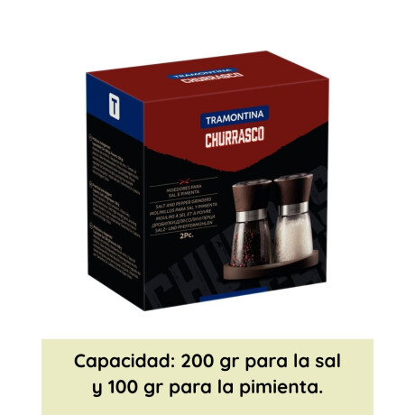 Molinillo Sal y Pimienta Ceramica 13x6 cm Tramontina Molinillo Sal y Pimienta Ceramica 13x6 cm Tramontina