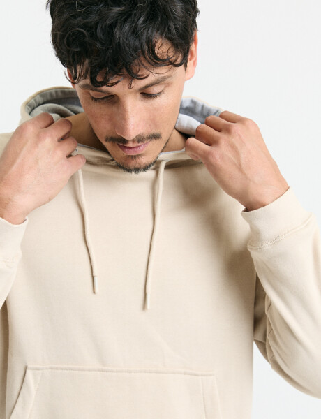 470914 SWEATER CANGURO HARRY Natural