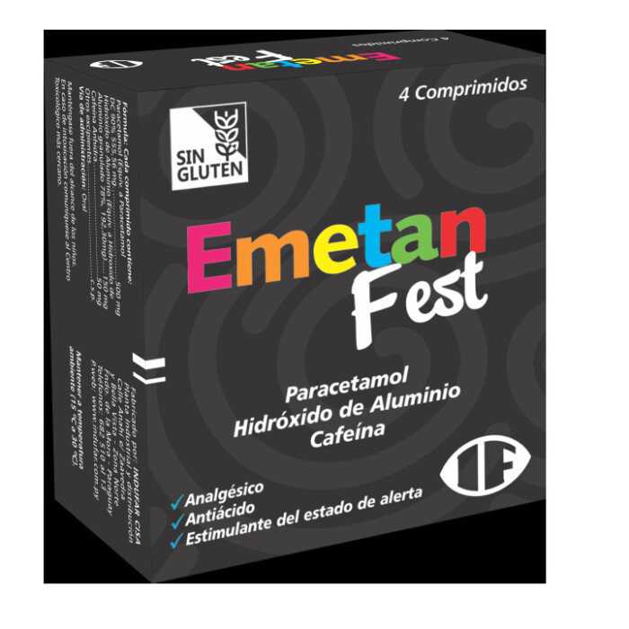 EMETAN FEST CJ X 4 COMP. única