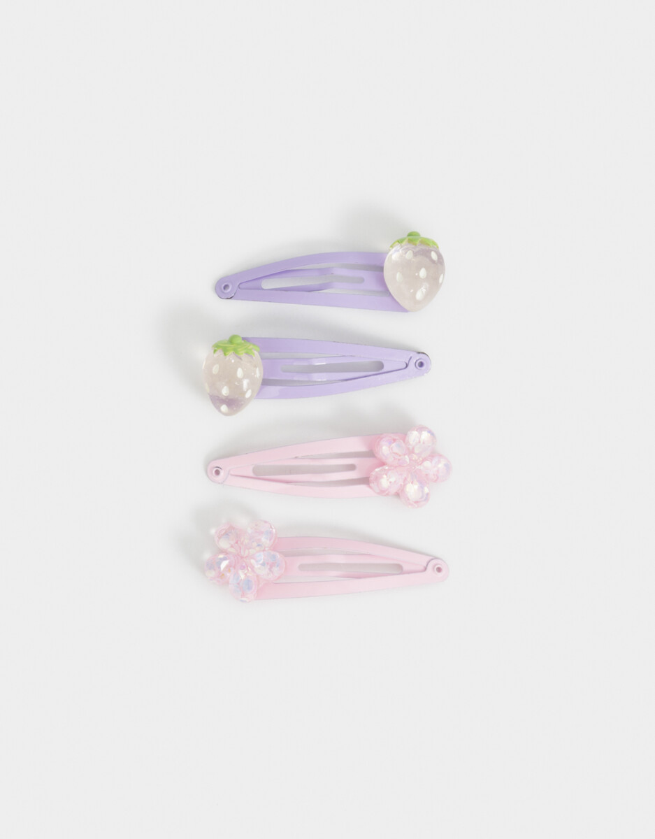 Set De Hebillas Tic Tac 