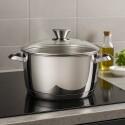 OLLA CACEROLA HONDA TRAMONTINA ALLEGRA 22CM 4,2 LITROS PLATEADO