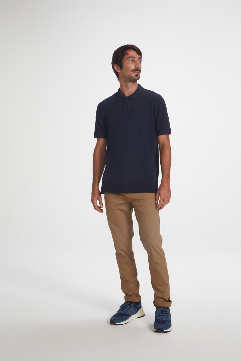 CAMISA POLO MM MASC - AZUL ESCURO 