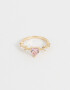 Anillos Chicos Con corazón Anillo Chico Con Corazón - Dorado