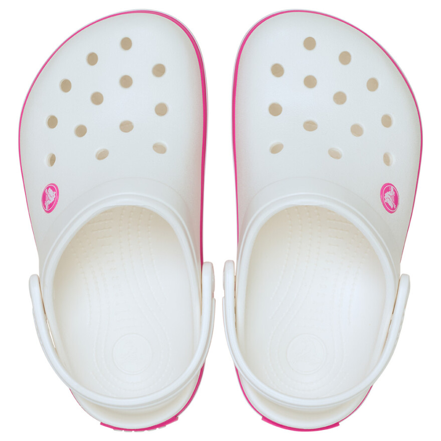 Crocs Crocband Clog K - Niños más de 5 años Black White/pink Crush