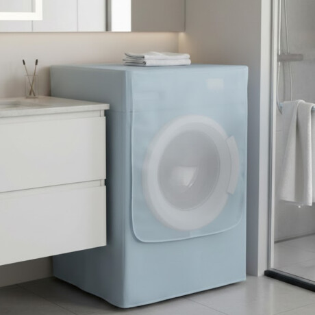 Funda para lavadora 84x60x60 cm CELESTE