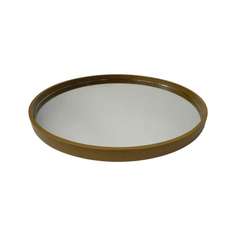 ESPEJO REDONDO BORDE MADERA D40x2.5CM ESPEJO REDONDO BORDE MADERA D40x2.5CM