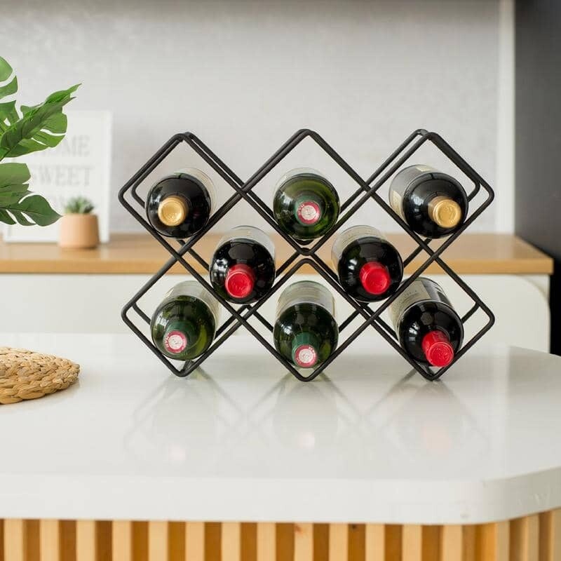 Vinera hierro para 8 botellas Vinera hierro para 8 botellas