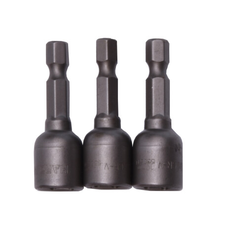 PUNTAS HEXAGONALES MAGNETICAS 10MM 3PZS Sin color