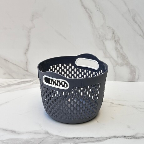 Canasto Organizador Polipropileno Alto 23cm x Ø 16cm Canasto Organizador Polipropileno Alto 23cm x Ø 16cm