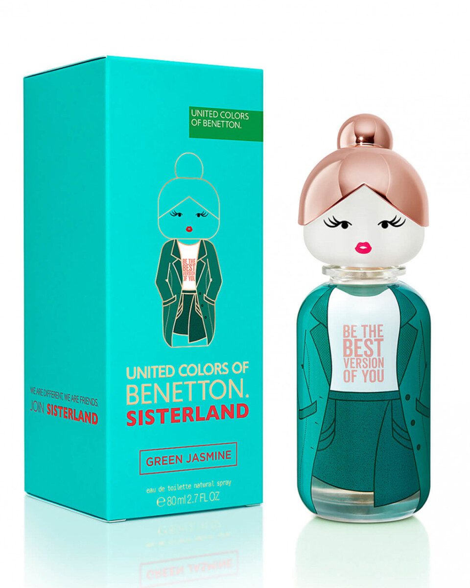 Perfume Benetton Sisterland Green Jasmine EDT 80ml 