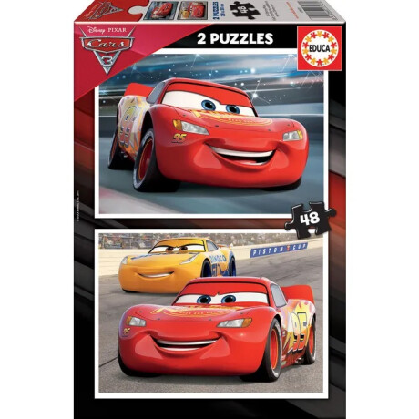 2 Puzzles Cars 48pcs Educa 2 Puzzles Cars 48pcs Educa