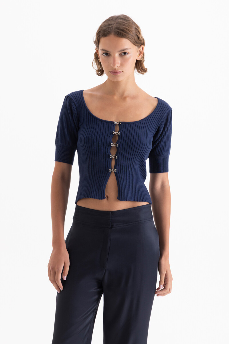 TOP JOAN Azul Marino