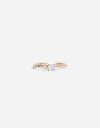 Anillos Chicos Strass Anillo Con Cubic Zirconia - Dorado