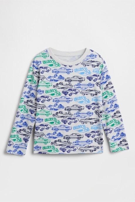 Remera Gràfico Toddler Niño Trek Grey