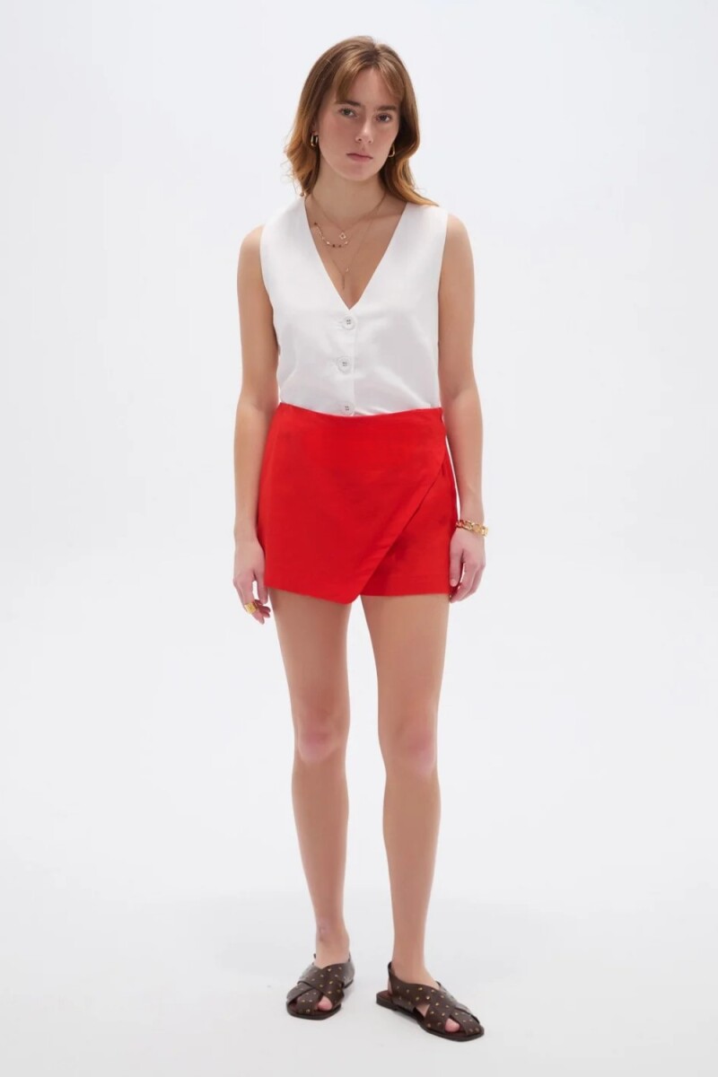 Short Arvim - Rojo Anaranjado 