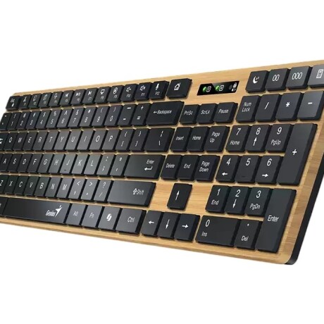 Teclado Genius Slimstar 7250BT Madera Bluettoth 001