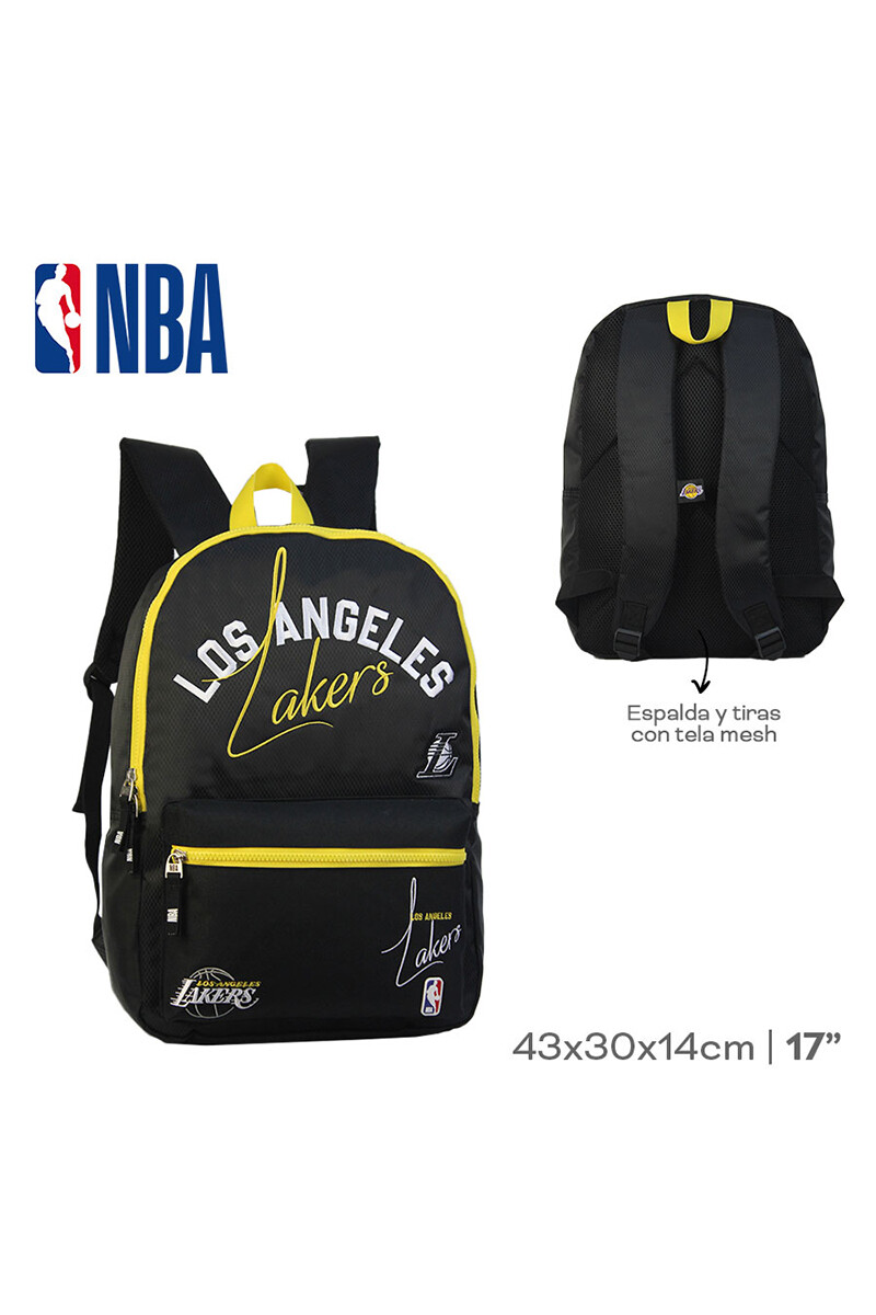Mochila Los Angeles Lakers NBA Negro