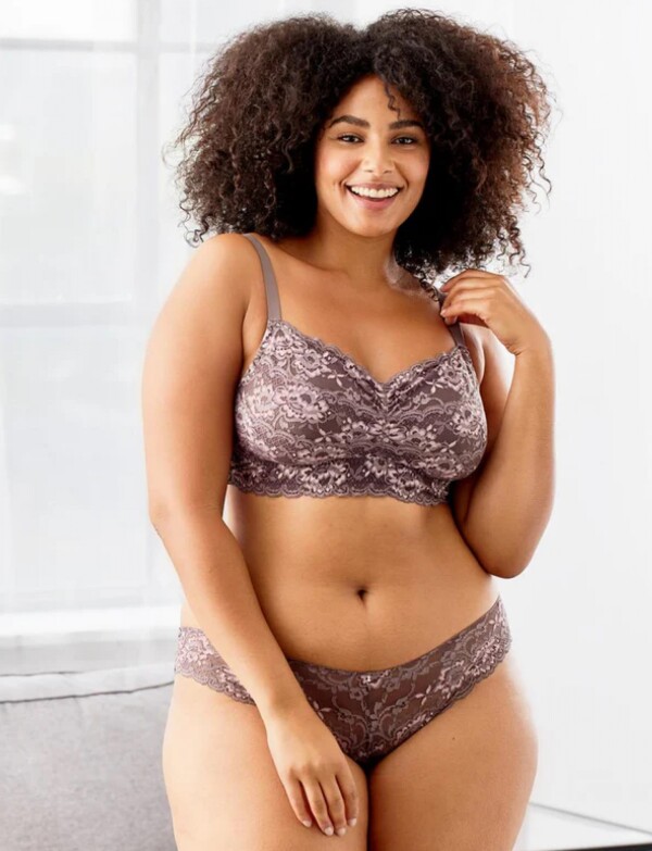 Bralette Like A Butterfly LAVANDA OSCURO