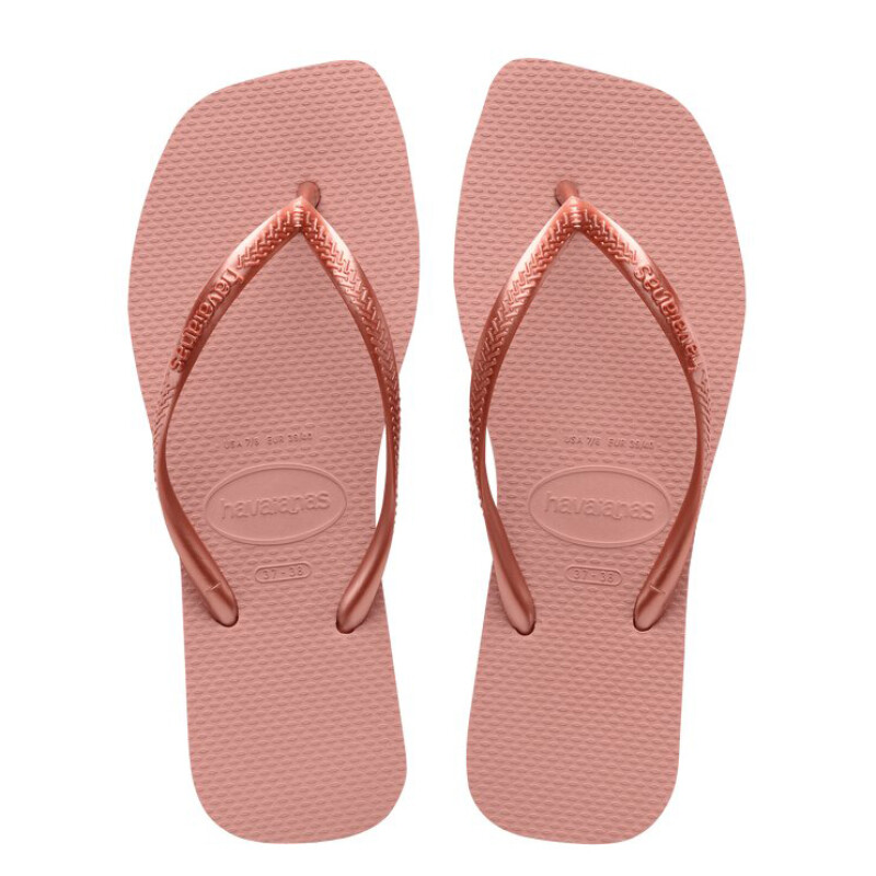 Sandalias de Mujer Havaianas Slime Square Rosado
