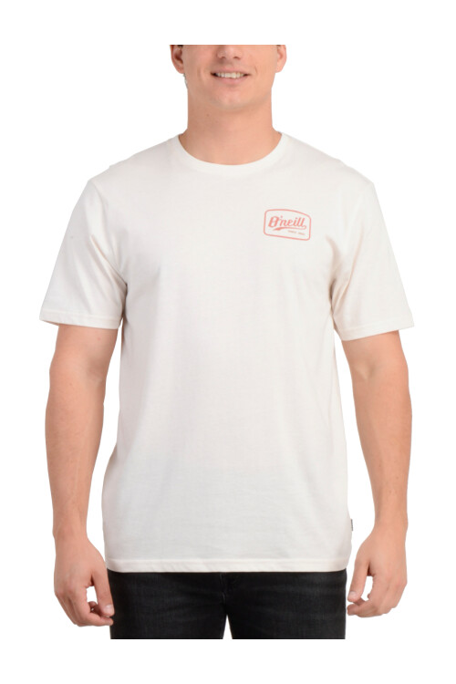 Remera O'Neill 1952 Back Print Beige