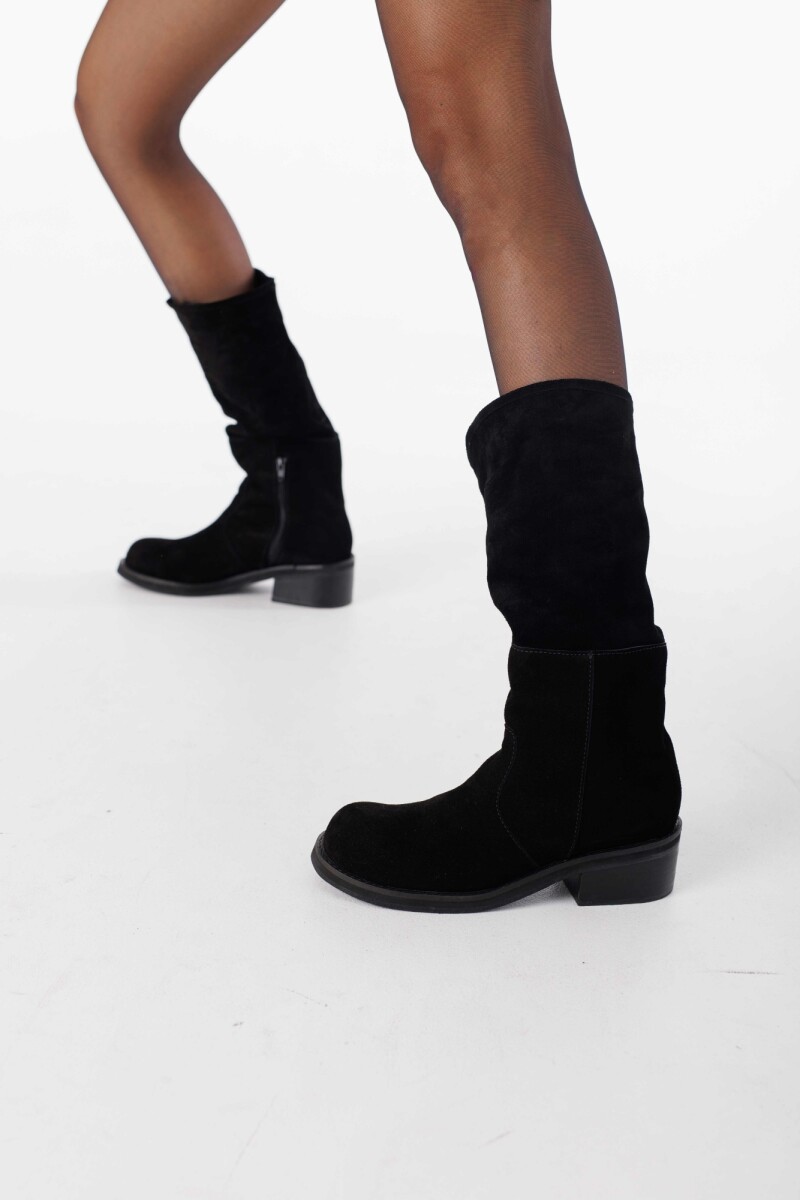 Bota Long Negro