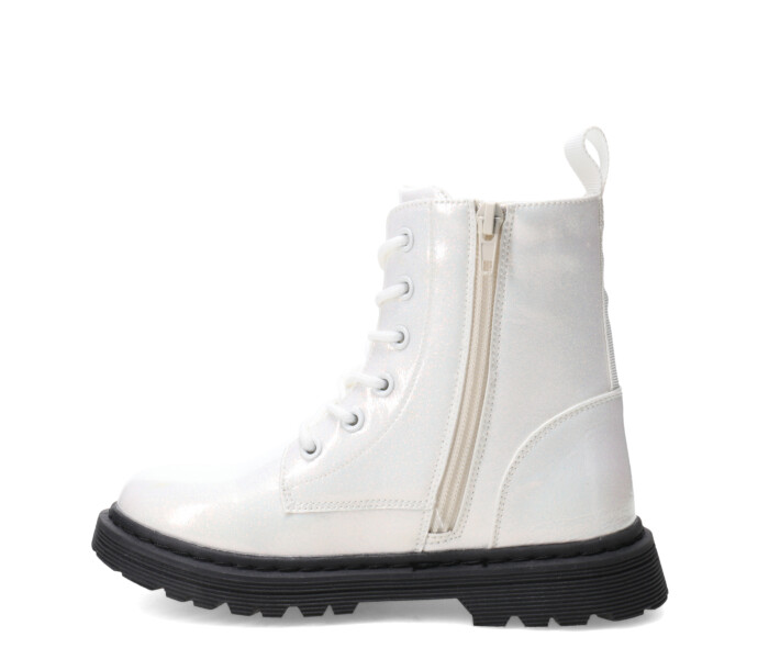 Bota CLUTCHY acordonada White