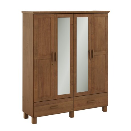 Placard 4 Puertas 2 Cajones Bronce Casta U