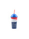 VASO SHAKE Licencias Azul Royal, Blanco, Rojo