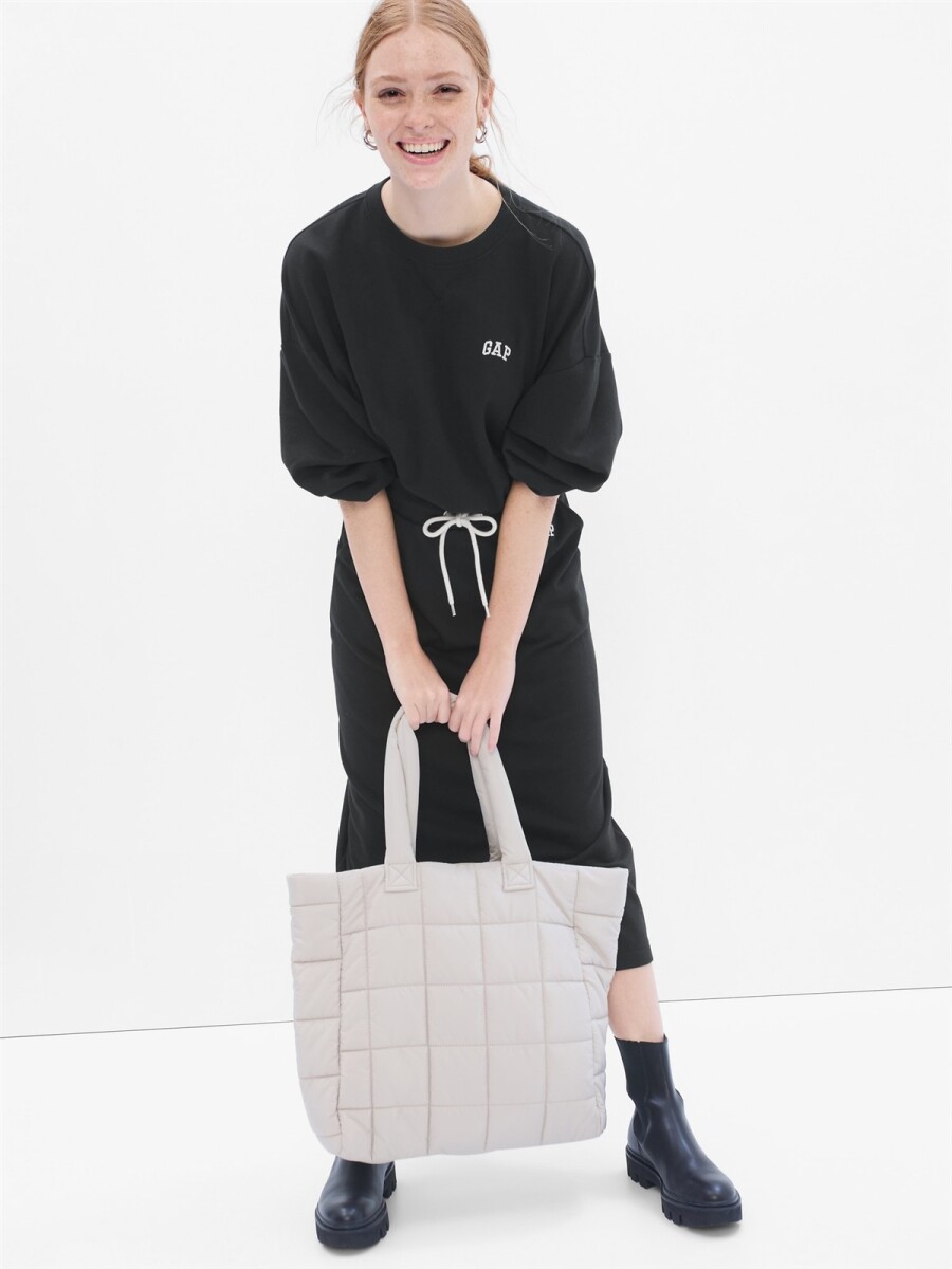 Buzo Deportivo Logo Gap Mujer - True Black 