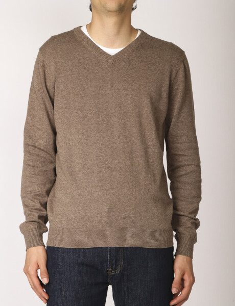 Sweater Harrington Label Tostado