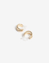 Aros Clips Metal Aros Clip Doble Argolla - Dorado